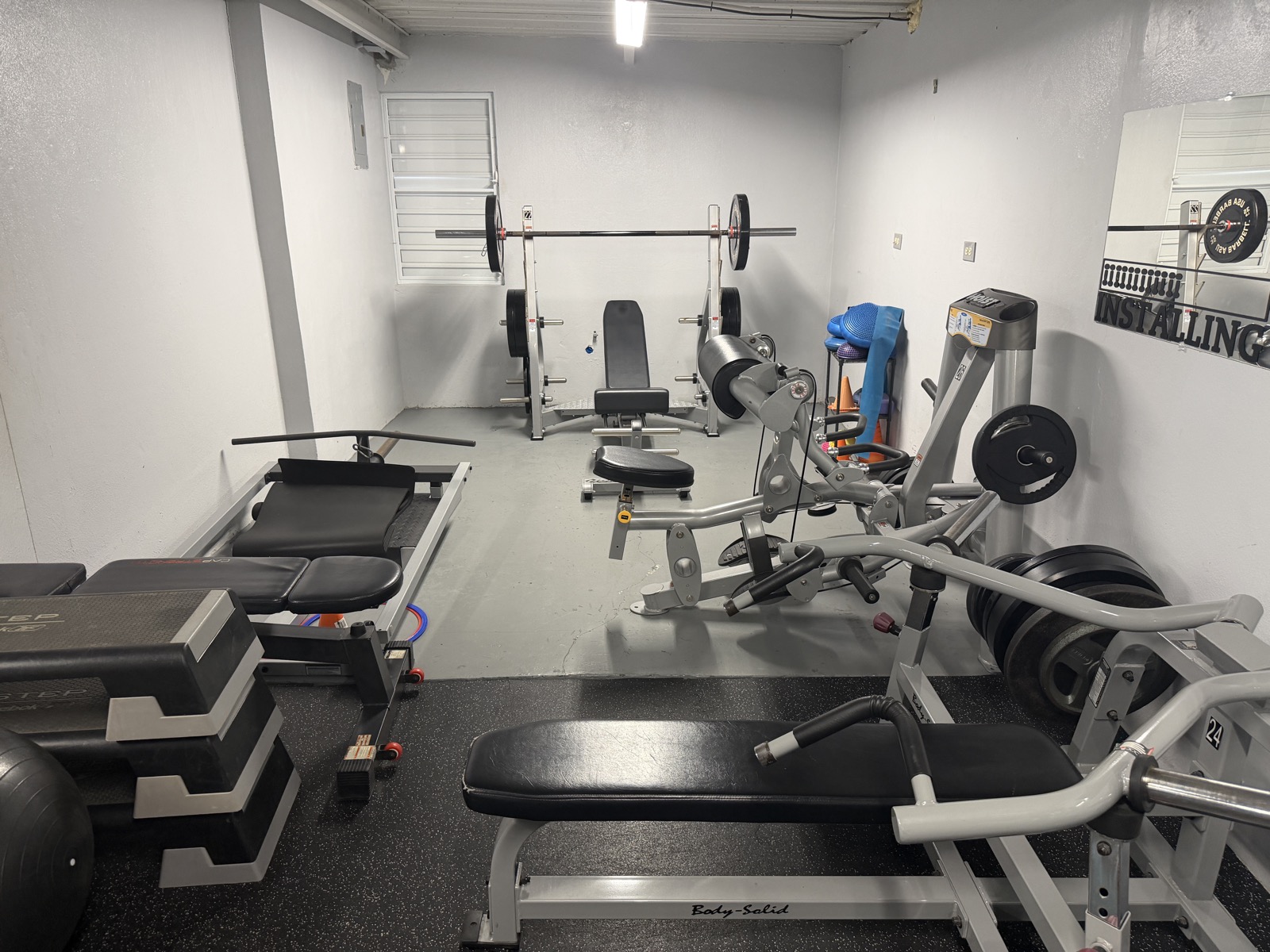 Área de preparación atlética de R Training Center